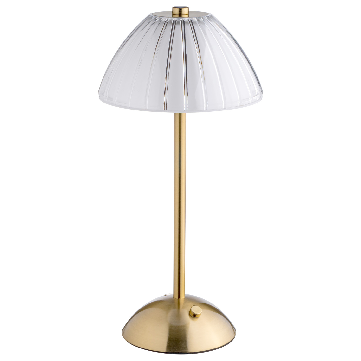 Лампа настольная d=15 см. h=30 см. 3 цвета, сенсорная регулировка яркости, нерж., золотая LED ENGLISH STYLE MGline /1/20/