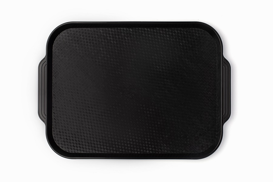Поднос 45*34,5 см. черный поверхность классик (110) MGprof /1/10/