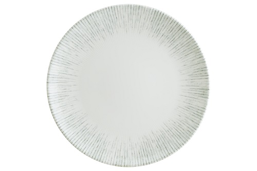 Тарелка d=170 мм. Ирис Серый, форма Гурмэ Bonna /1/12/1728/ ВДОХНОВЕНИЕ