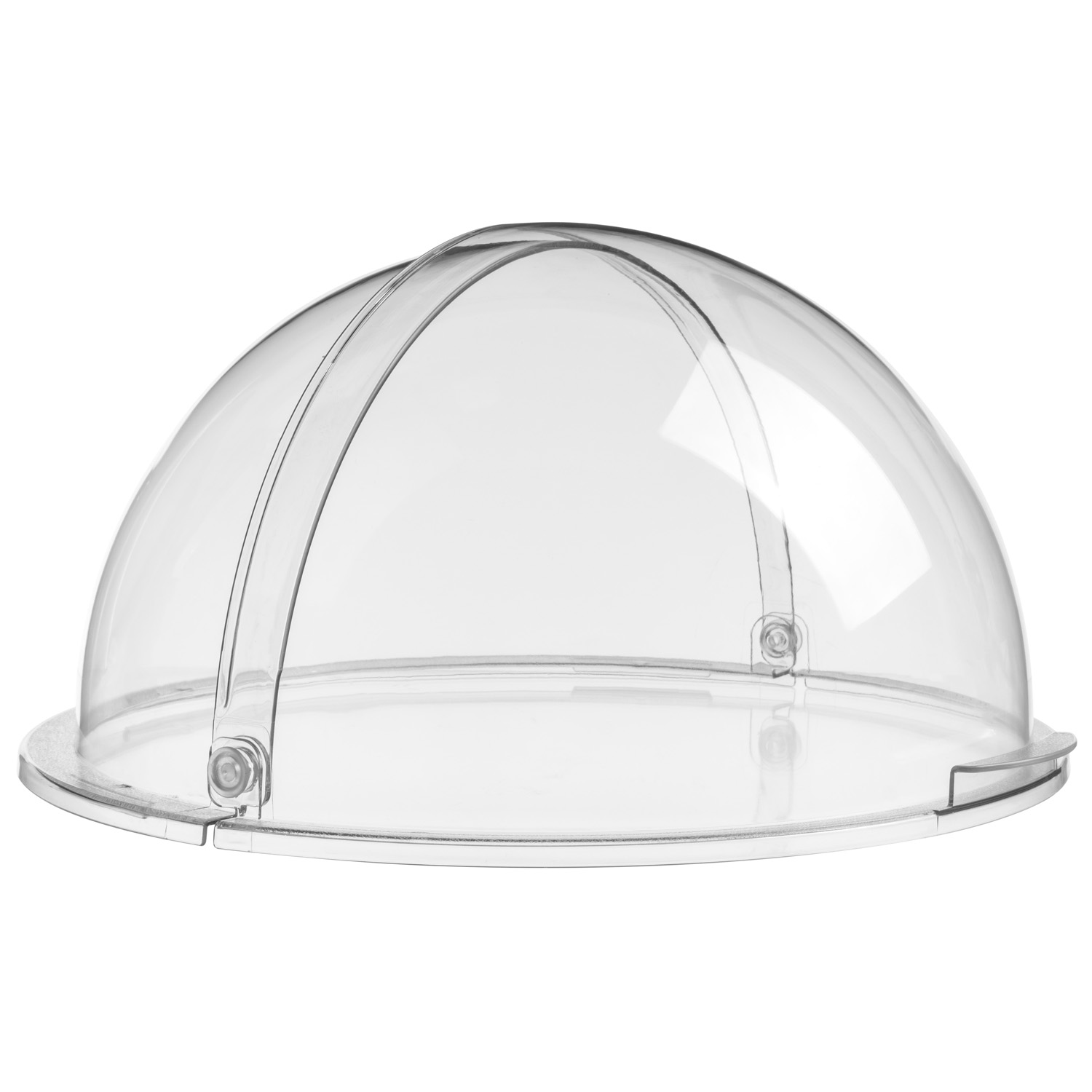 Крышка Roll-Top d=40 см. h=20 см. с ручками, поликарбонат, прозрачная (подносы 76841,76849,76857 ) GP /1/6/