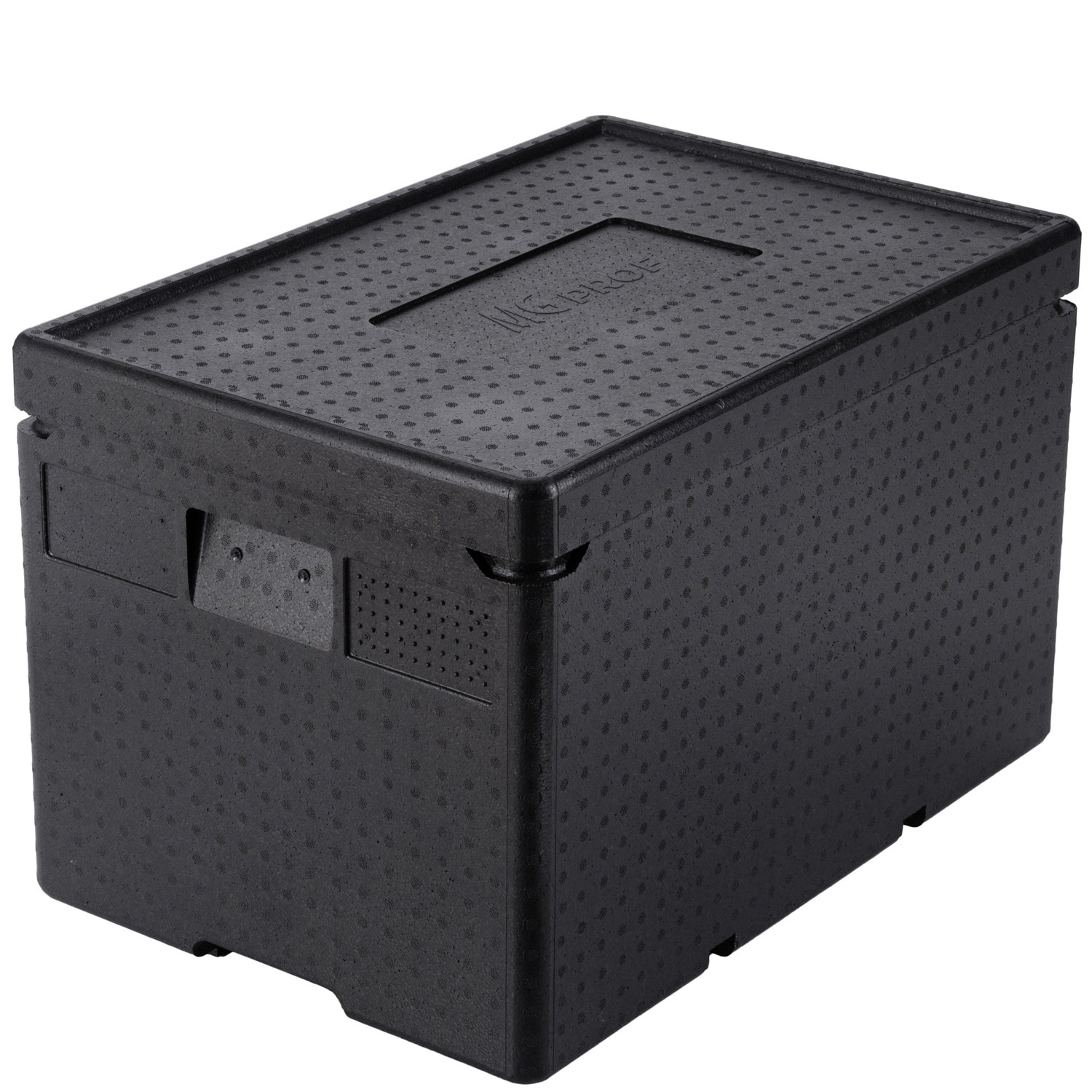 Термоконтейнер  58 л. 600*400*390 мм. для гастроем. h=200 мм. (-40°C до +110°C), плотность 60кг/м3, п/п MGprof /1/2/ АКЦИЯ