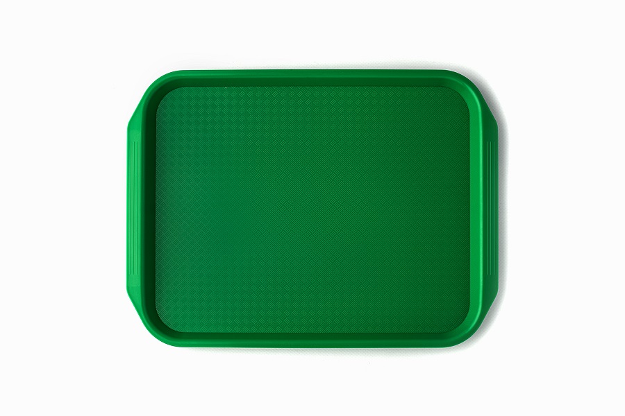 Поднос 36*27 см. зеленый поверхность классик (119) MGprof /1/10/