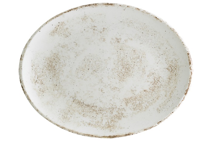 Блюдо овальное 310*240 мм. Накрус, форма Мув Bonna /1/6/582/