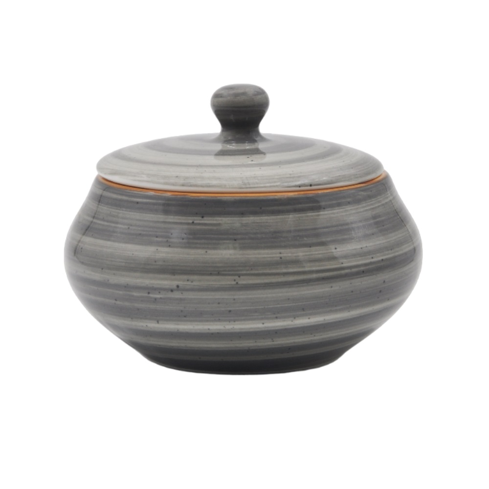 Горшок для подачи  550 мл. с крышкой Спейс, форма Гурмэ Bonna /1/6/276/ АКЦИЯ