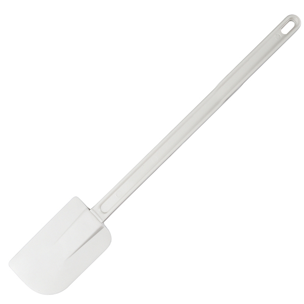 Лопатка кондитерская 40 см. раб. часть 12*7,5 см. резиновая (-40°C /+70°C) MGprof /1/12/144/