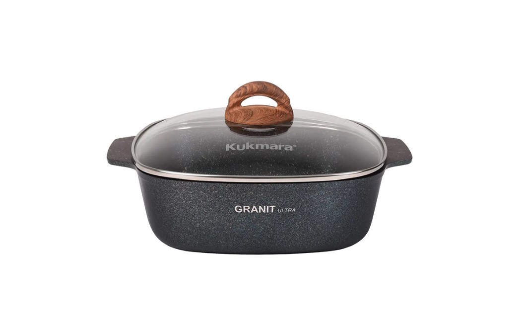 Кастрюля  4 л. 260*260 мм. со стекл. крышкой /1/