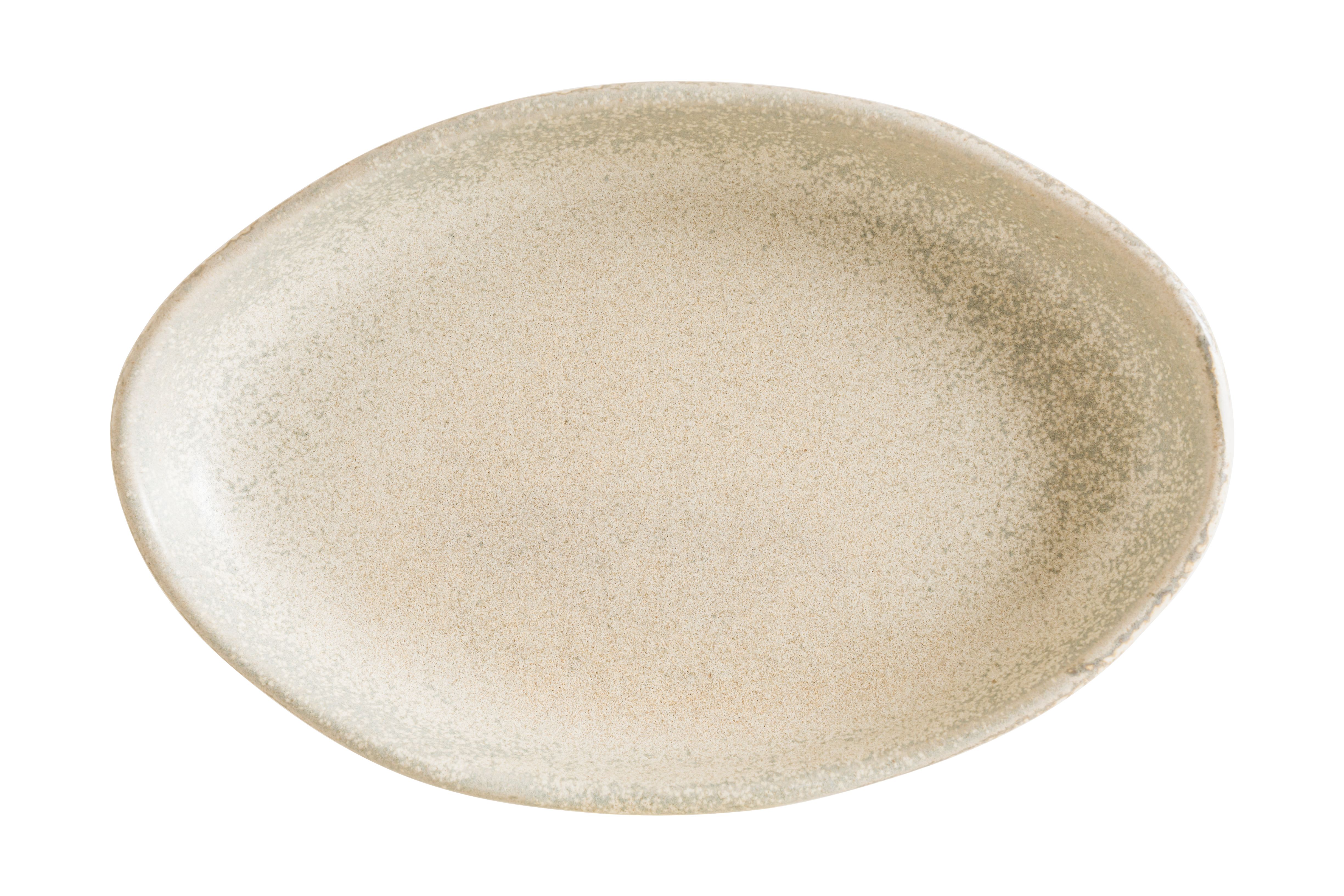 Блюдо овальное 250*165 мм. Сахара, волнистый край Bonna /1/6/