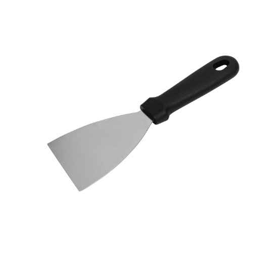 Лопатка 22,5 см. прямая раб. часть 10,5*7,5 см. нерж. с пластик. ручкой /1/