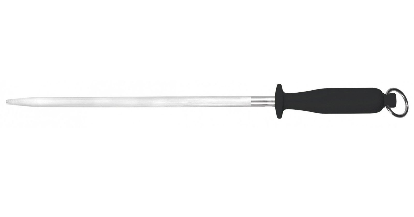 Мусат 25/39 см. стальной, круглое сечение, пластик. ручка Icel /1/