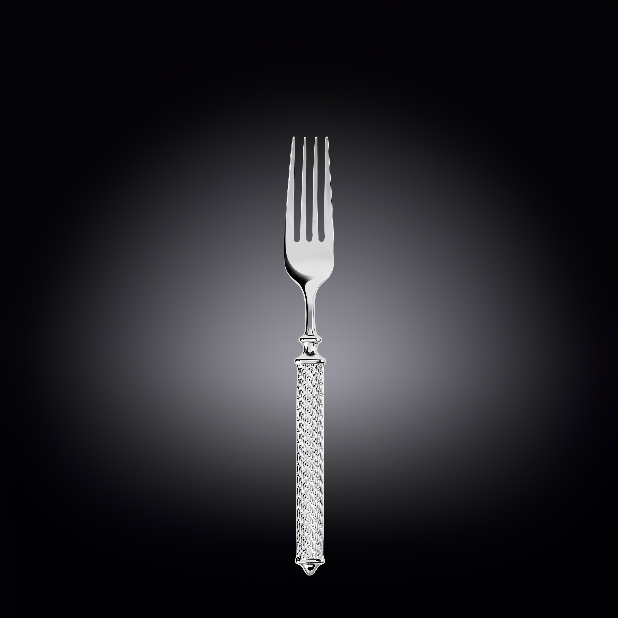 Вилка десертная Твист 18/10 3,5 мм. 19,5 см. Wilmax /1/24/144/