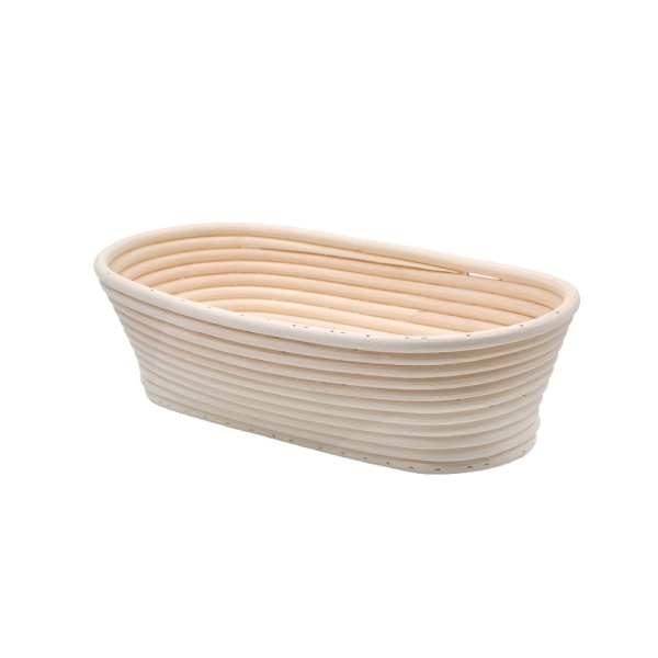 Форма для расстойки теста 250*140 мм. h=75 мм. овальная, из лозы (ротанга) MGprof/1/ АКЦИЯ