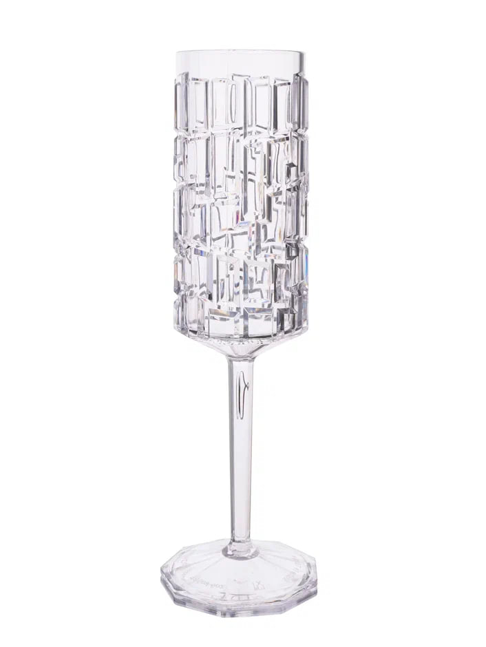 Бокал флюте 180 мл. d=50 мм. h=220 мм. поликарбонат, прозрачн. Кристал Мозаик GP /1/50/