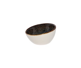 Соусник  60 мл. d=80 мм. h=30/46 мм. скошенный край Тиерра, форма Ванто Bonna /1/24/3456/