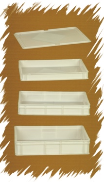 Крышка для контейнера для теста 600*400*20 мм. (-20/+90), белая, полипропилен Gimetal /1/10/35/ Крышка для контейнера для теста 600*400*20 мм. (-20/+90), белая, полипропилен Gimetal /1/10/35/