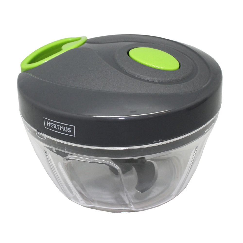 Овощерезка (измельчитель) d=12,5 см. h=7,0 см. 350 мл. механическая пластик VB /1/24/ АКЦИЯ