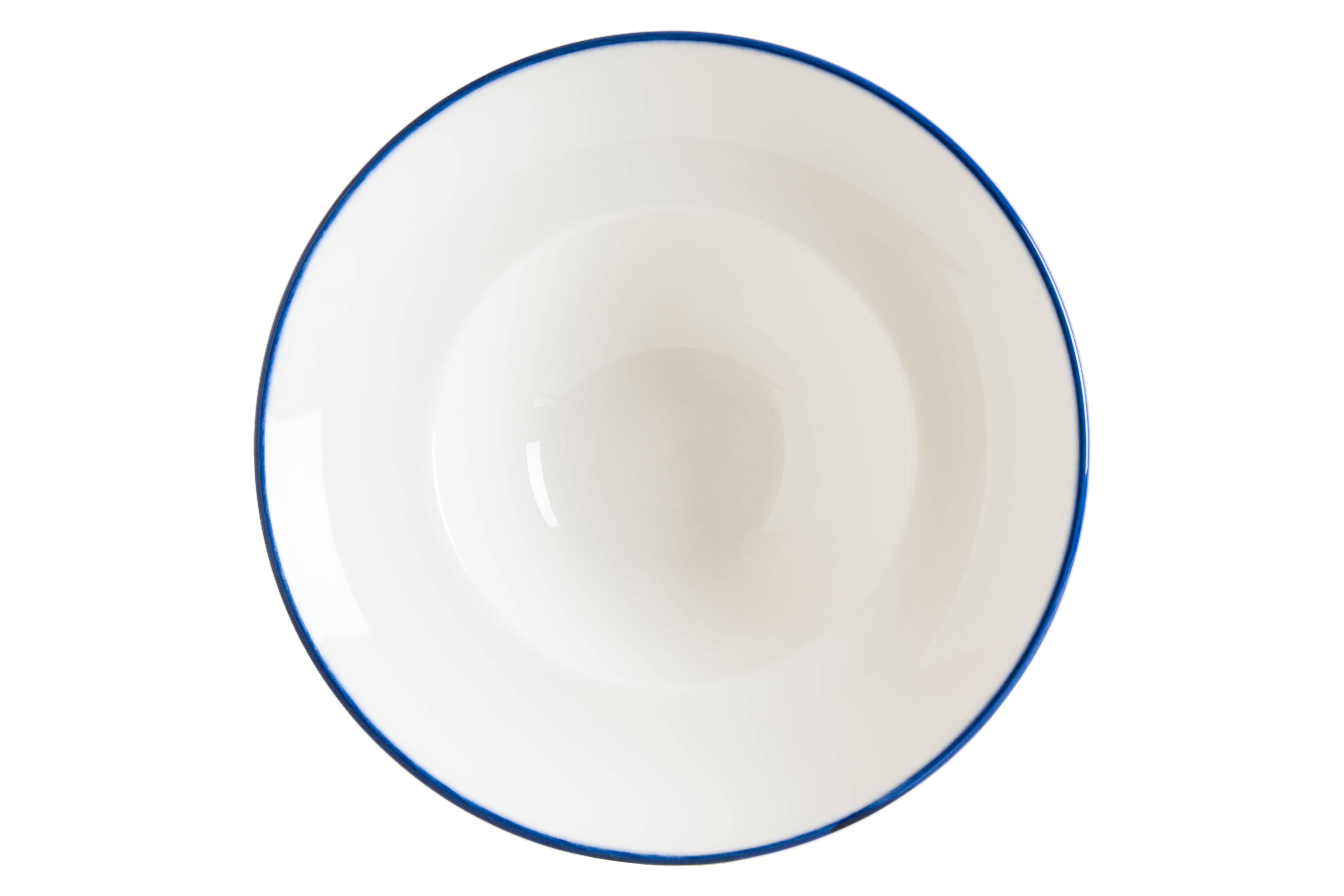 Тарелка d=240 мм. глубокая 400 мл. h=52 мм. Линеа Синий, форма Гурмэ Bonna /1/6/432/