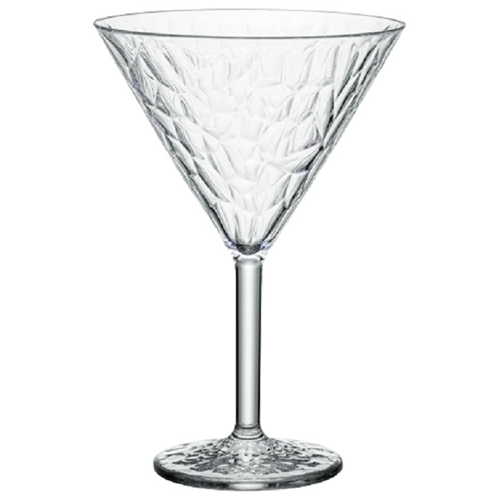 Бокал для мартини 280 мл. d=110 мм. h=163 мм. поликарбонат, прозрачн. Айс Bonna /1/4/48/