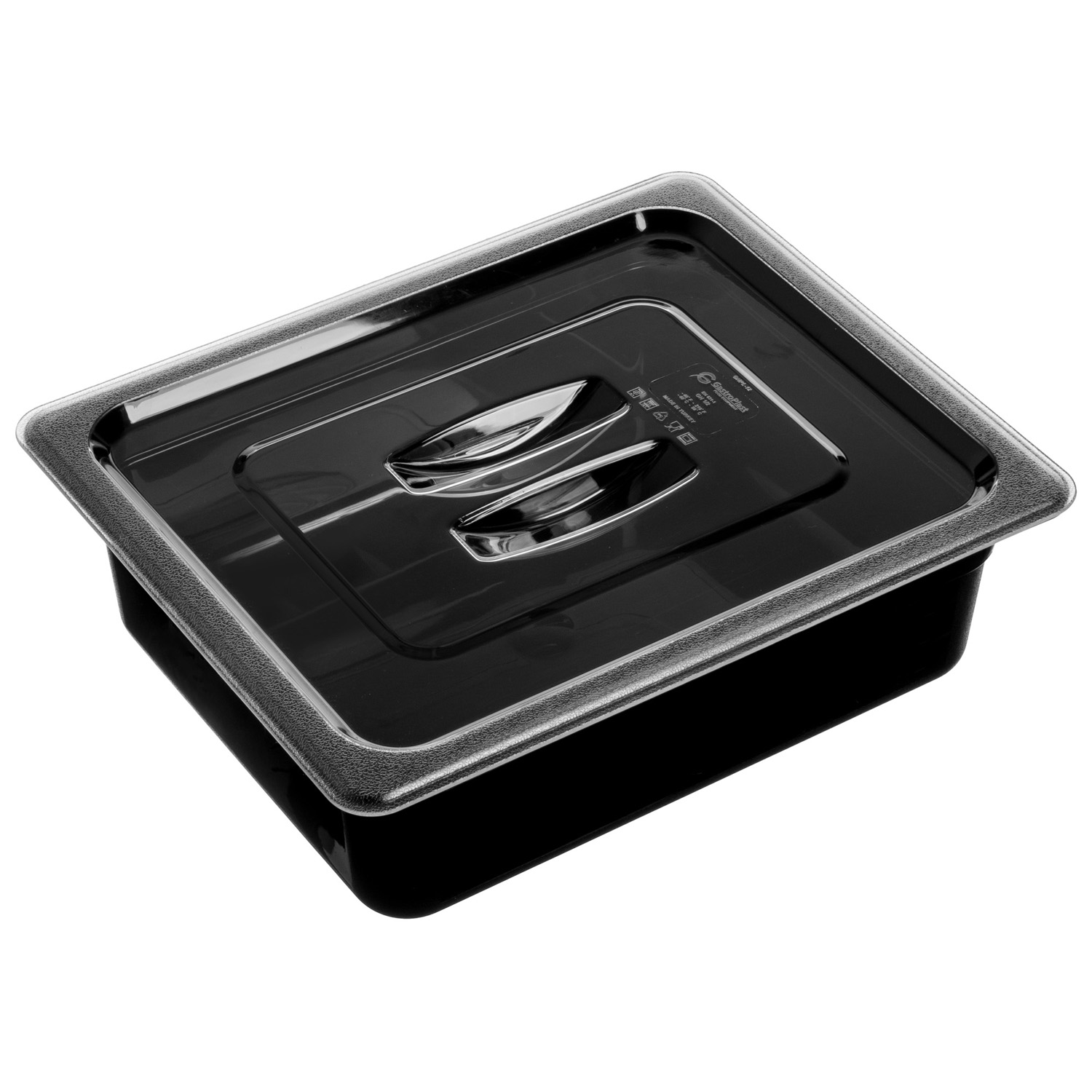 Крышка для гастроем.нерж 1/2 поликарб.прозрач. (-40/+99С) (гастр.) GP/1/24/