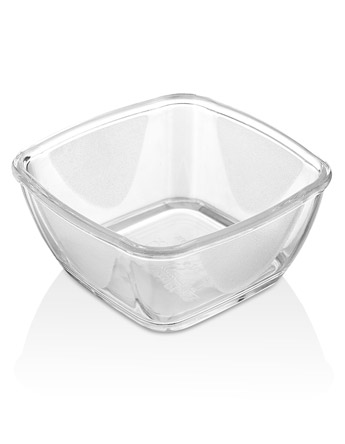 Соусник  50 мл. 50*50 мм. h=30 мм. квадратный, поликарбонат, прозрачный, штабелир. GP /1/250/