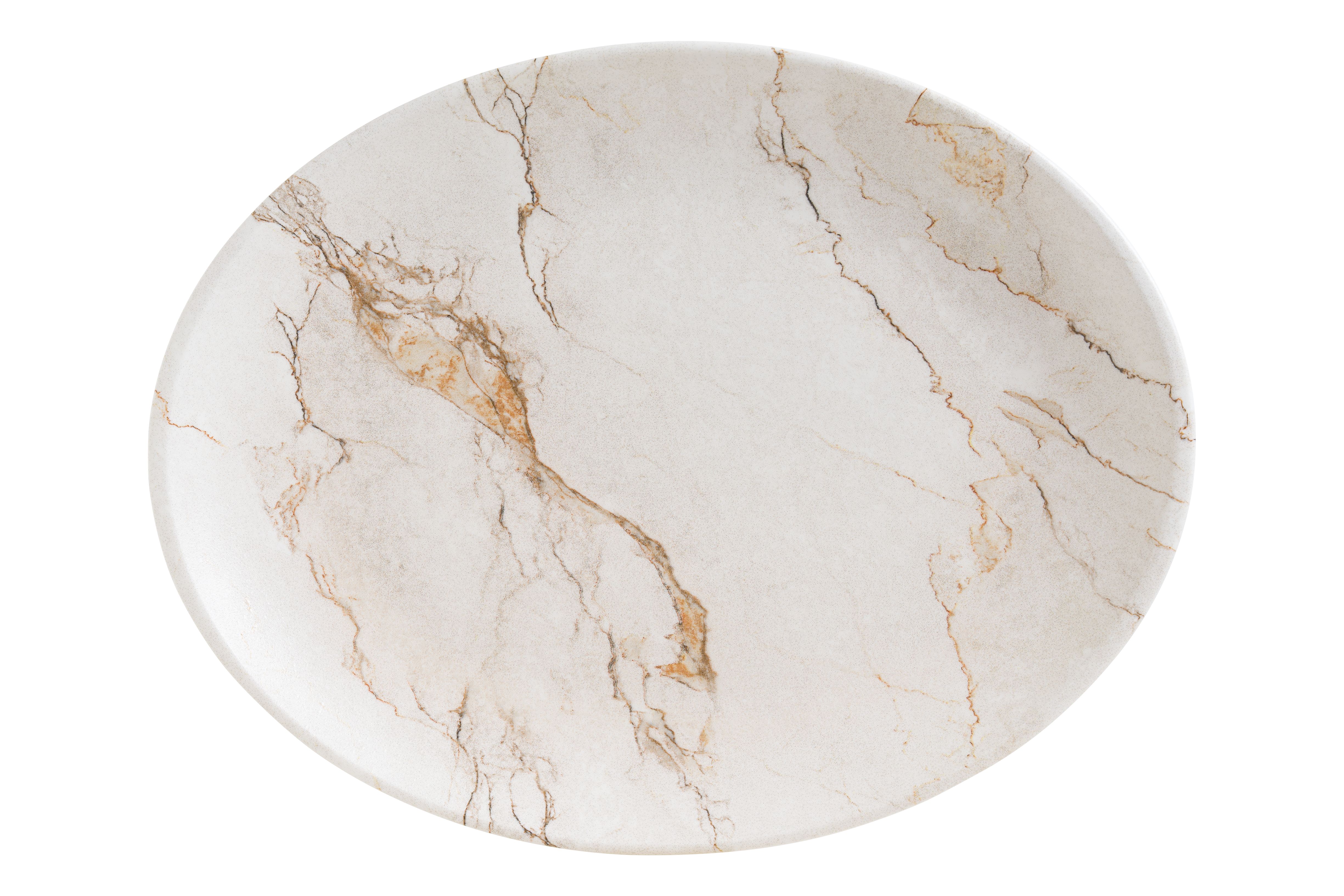 Блюдо овальное 360*280 мм. Граникс, форма Мув Bonna /1/6/348/