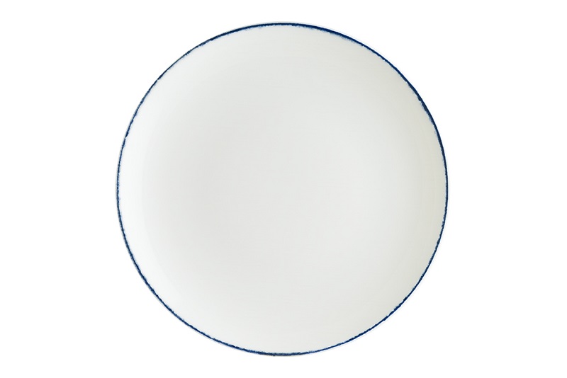 Тарелка d=270 мм. Ретро синий край, форма Гурмэ Bonna /1/12/624/ ВДОХНОВЕНИЕ