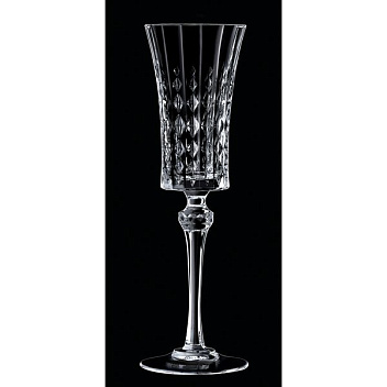 Бокал-флюте 150 мл. d=67 мм. h=230 мм. хр. стекло Леди Даймонд /6/480/ Бокал-флюте 150 мл. d=67 мм. h=230 мм. хр. стекло Леди Даймонд /6/480/