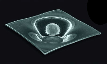 Салатник квадр. 180*180 мм. стекло 3D /1/10/ Салатник квадр. 180*180 мм. стекло 3D /1/10/