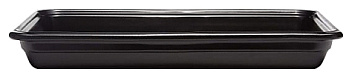 Гастроемкость 1/1 h= 65 мм. 530*325 мм. 5,8 л. черная керам Emile Henry /1/2/100/ ТП