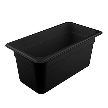 Гастроемкость 1/3 h=150 мм. 325*176 мм. 5,5 л. поликарб. черная Cambro /1/6/