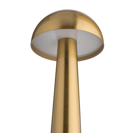 Лампа настольная d=10 см. h=24 см. 3 цвета, сенсорная регулировка яркости, нерж., золотая LED SIMPLE III MGline /1/20/