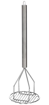 Картофелемялка 450 мм. 145*150 мм. нерж. ручка 30 см. /1/10/