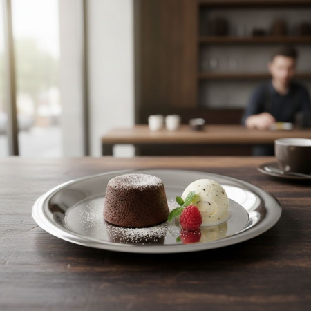 Поднос для подачи d= 14 см. нерж. MGsteel /1/10/100/