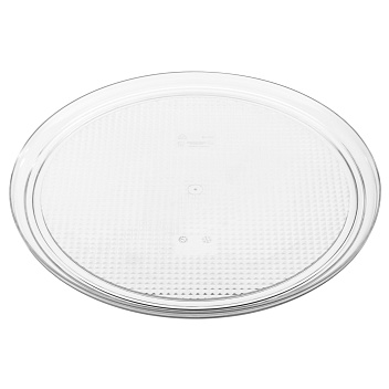 Поднос для подачи d=38,5 см. поликарбонат, прозрачный б/крышки (крышка 76832,76831) GP /1/24/