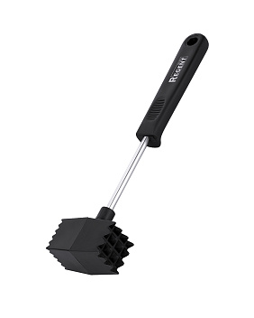 Молоток для отбивания мяса пластик. 0,18 кг 6*3 см. 25 см. /1/40/