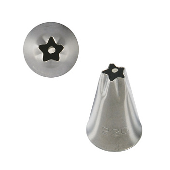 Насадка кондитер. "Сирень" d=18/6,8 мм. нерж. (BXD108) /1/ Насадка кондитер. "Сирень" d=18/6,8 мм. нерж. (BXD108) /1/