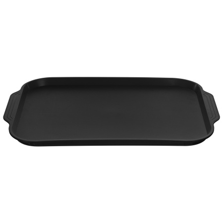 Поднос 45*34,5 см. черный (110) поверхность шагрень MGprof /1/10/ 