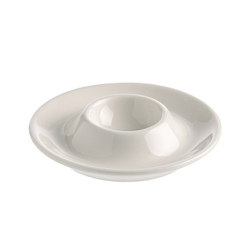 Подставка под яйцо d=110 мм. h=22 мм Белый Bonna /1/24/