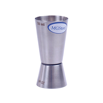 Джиггер 25/50 мл. d=39/41 мм. h=85 мм. нерж. MGsteel /1/200/ Джиггер 25/50 мл. d=39/41 мм. h=85 мм. нерж. MGsteel /1/200/
