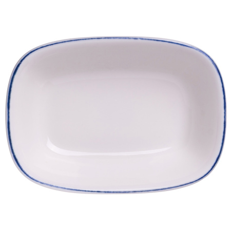 Соусник 100 мл. 120*85 мм. h=30 мм., касалетка Ретро cиняя, форма Гурмэ Bonna /1/12/3612 ВДОХНОВЕНИЕ