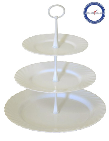 Этажерка 3-х ярусная d=19/24/31 см. h=35 см. Трианон /1/ АКЦИЯ