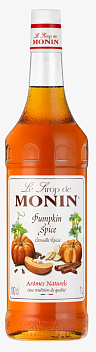 Пряная тыква 1 л. сироп Монин /1/6/