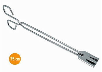 Щипцы универсальные 35 см. нерж. VB /1/24/  АКЦИЯ