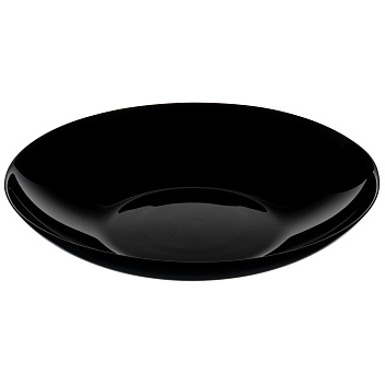 Тарелка d=260 мм. глубокая 1200 мл. h=46 мм. Эволюшн Блэк /6/24/