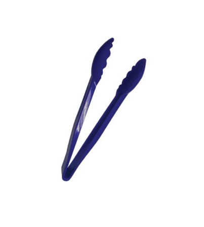 Щипцы универсальные 24 см. синие поликарбонат (до +120°C) MGprof /1/20/ АКЦИЯ