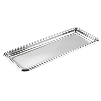 Блюдо для подачи прямоуг. 24*9,5 см. нерж. Abert /1/