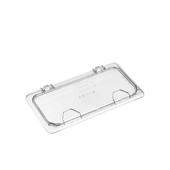 Крышка для гастроем. 1/3 поликарб.прозрач. (-40/+99С) откидная (гастроемкость..) GP /1/12/ Крышка для гастроем. 1/3 поликарб.прозрач. (-40/+99С) откидная (гастроемкость..) GP /1/12/