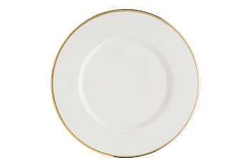 Тарелка d=160 мм. Золотая линия, форма Нит, тонкий край Bonna /1/6/420/