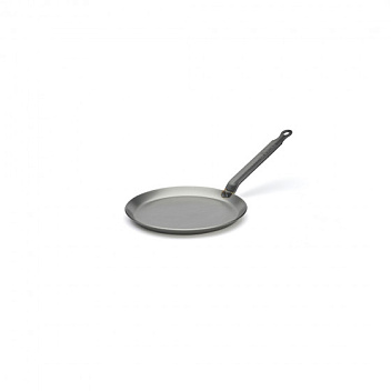 Сковорода для блинов d=20 см. h=1,5 см. 0,45 л. белая сталь (индукция) Carbone Steel De Buyer (5120.20) /1/5/