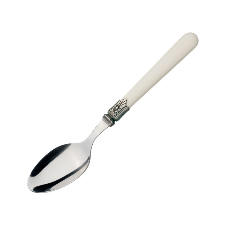 Ложка столовая Майя 18/0  1,2 мм  20,2 см. слоновая кость Abert /12/