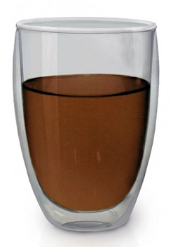 Стакан 450 мл. d=90 мм. h=150 мм. с двойными стенками  Термостекло /1/48/